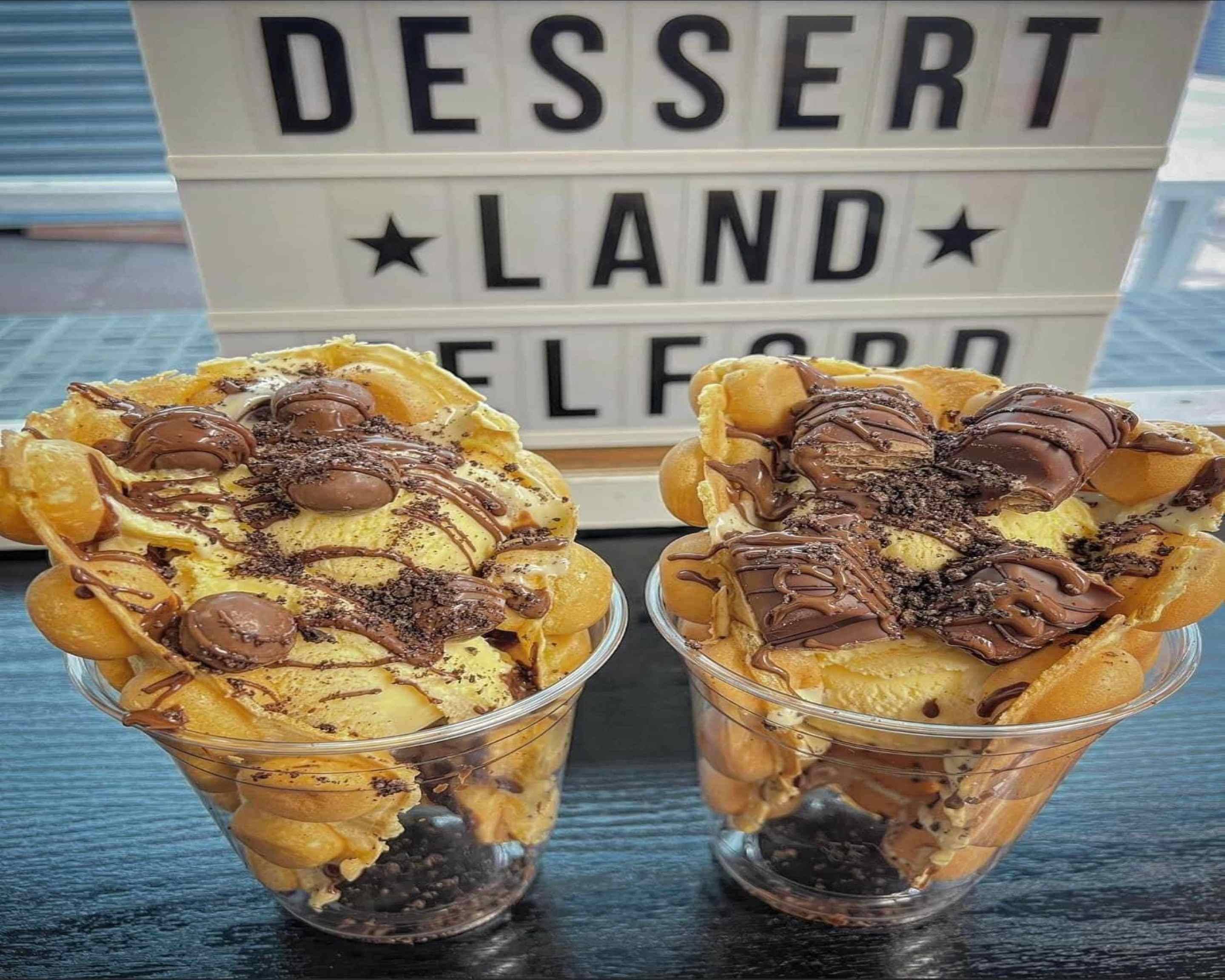 Dessert Land Telford Menu Takeaway in Stoke Delivery menu & prices