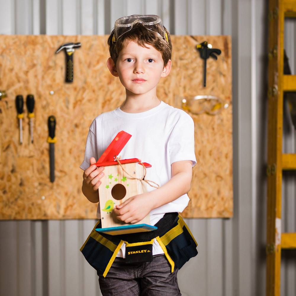 Costco - Stanley Jr. Kids Workbench Tool Set and Wooden Kit