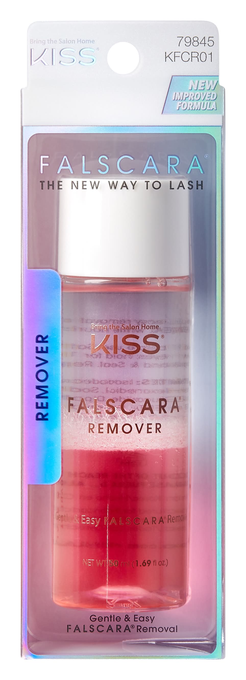 KISS Falscara Remover, Pink (1.69 fl oz)