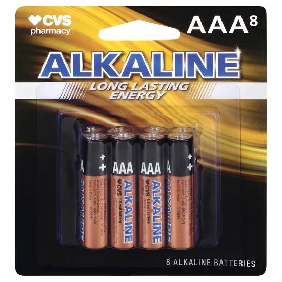 Cvs Pharmacy Aaa Long Lasting Energy Alkaline Batteries (8 ct)