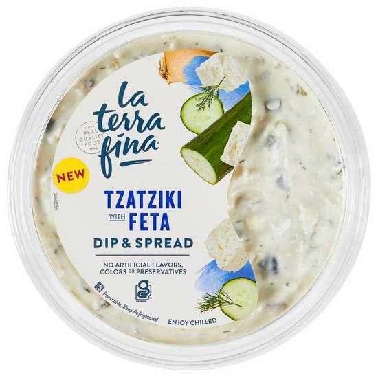 La Terra Fina Tzatziki With Feta Dip & Spread