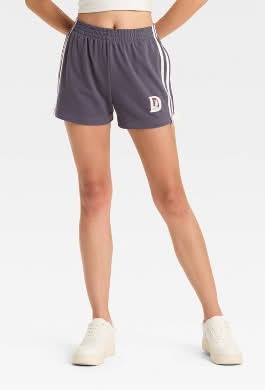 Women's Daisy Duck Graphic Shorts - Navy S
