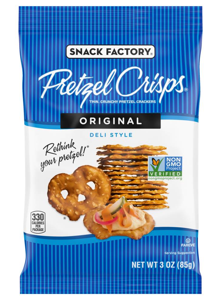 Snack Factory Original Deli Style Pretzel Crisps (3 oz)