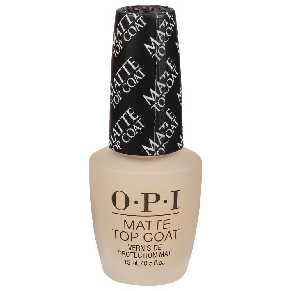 OPI Matte Top Coat 9126, Egg Shell (0.5 fl oz)