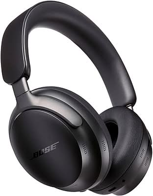 Bose QuietComfort Ultra Wireless Noise Cancelling Over-the-Ear Headphones, Black (880066-0100)