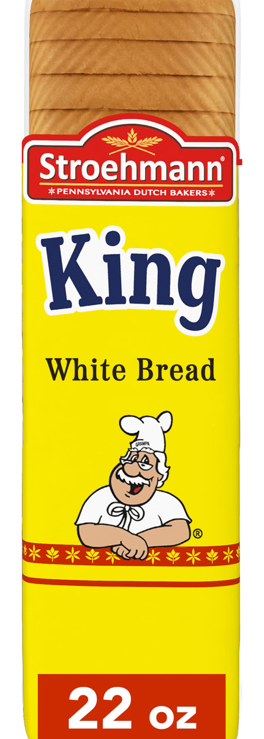 Stroehmann King White Bread (1.38 lbs)