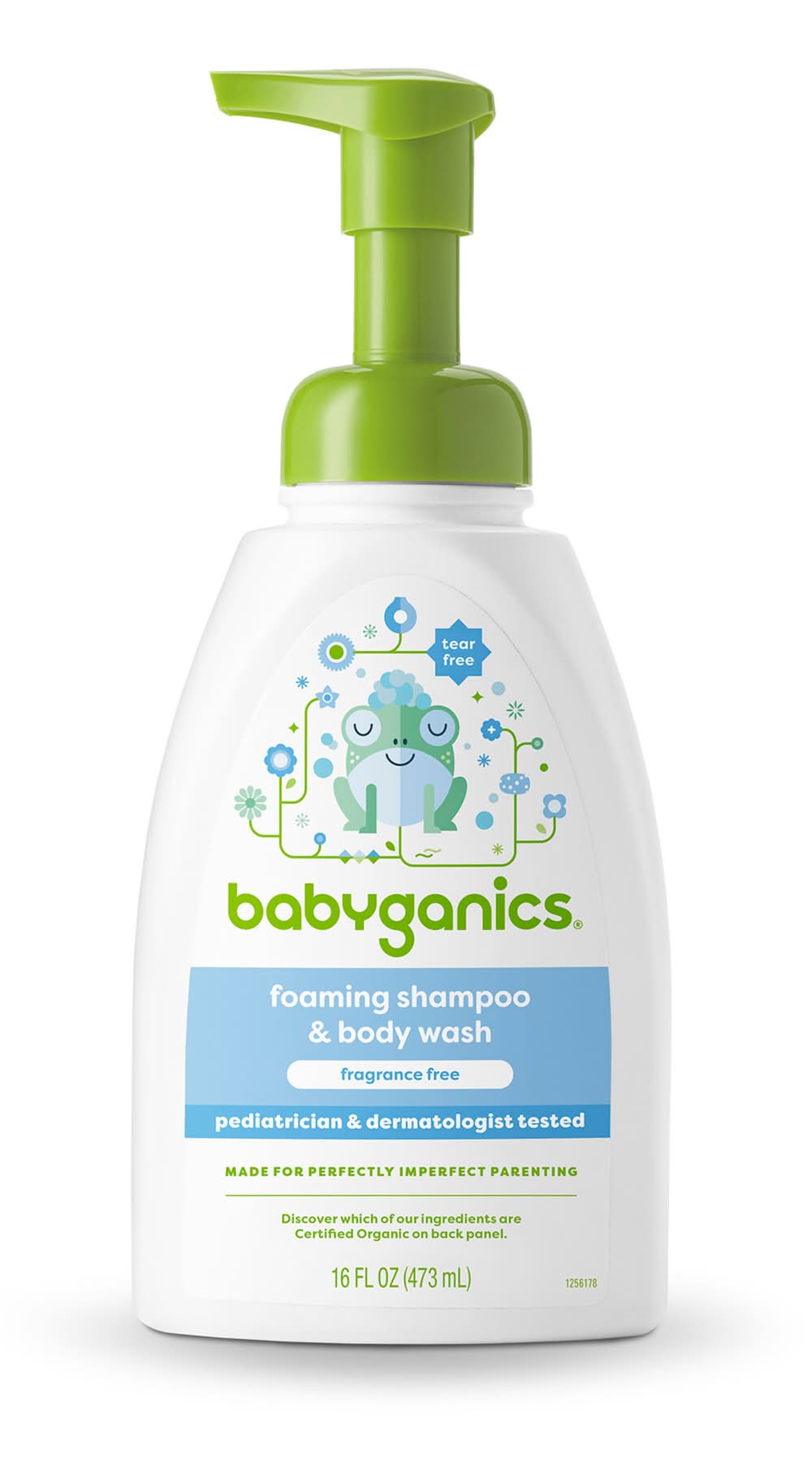 Babyganics Fragrance Free Shampoo and Body Wash (16 fl oz)