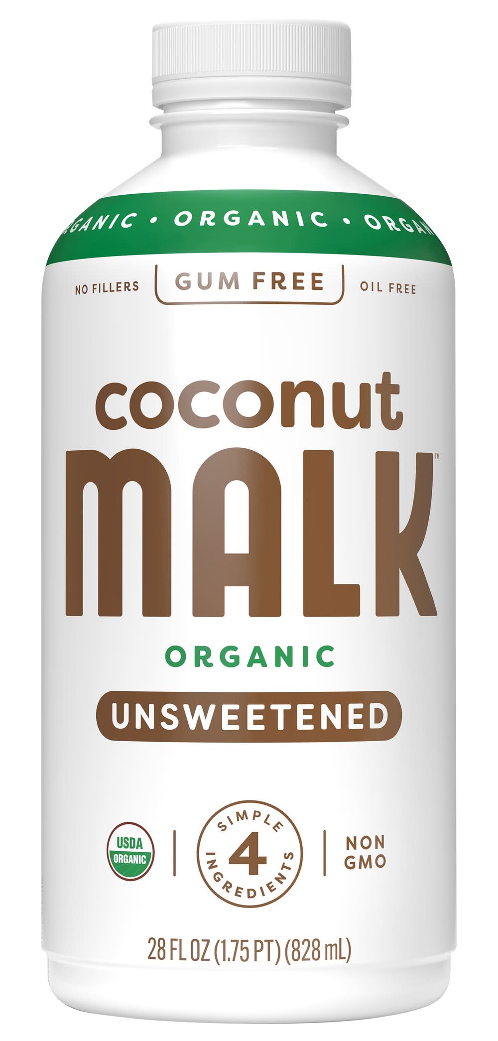 MALK Organic Unsweetened Coconut Milk (28 fl oz)