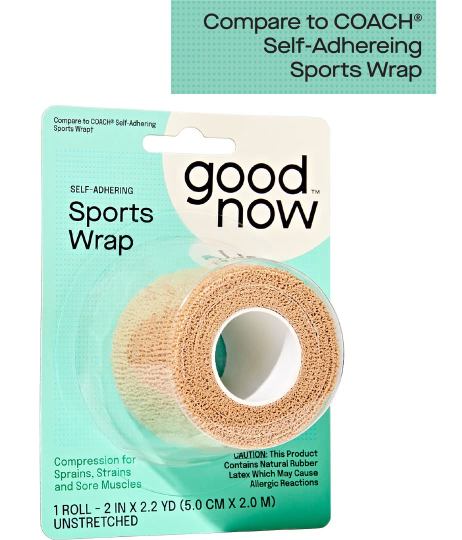 Goodnow Self Adhering Sports Wrap Roll, 2 in x 2.2 yd