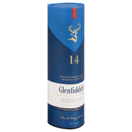 Glenfiddich · Aged 14 Years Single Malt Scotch Whisky (750 mL)