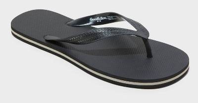 Goodfellow & Co. Brent Flip Flop Sandals, Men, S, Black