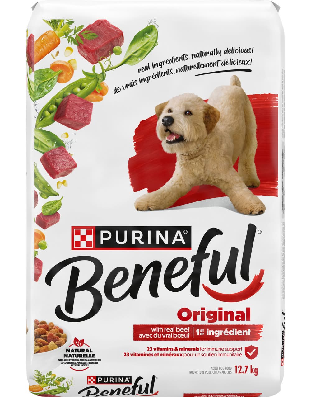 Purina Beneful Original Beef Dog Food (12.7 kg)