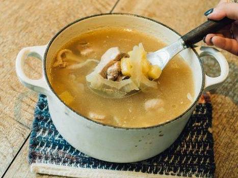 鳳梨苦瓜雞湯