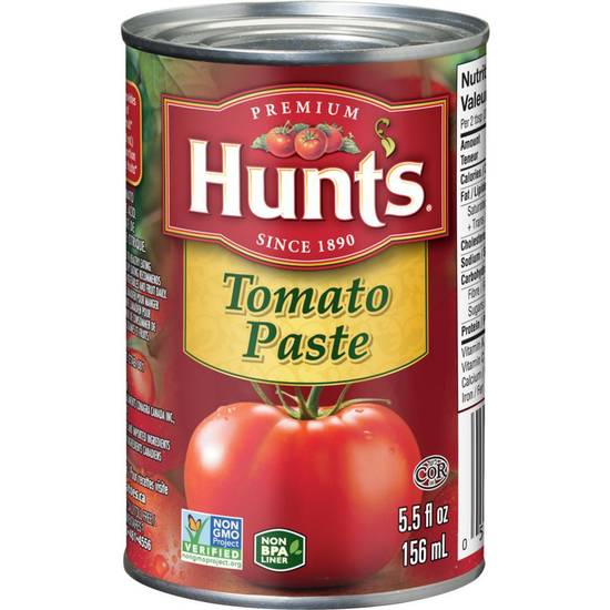 Hunt's pâte de tomates sans sel ajouté (156 ml) - tomato paste (156 ml)