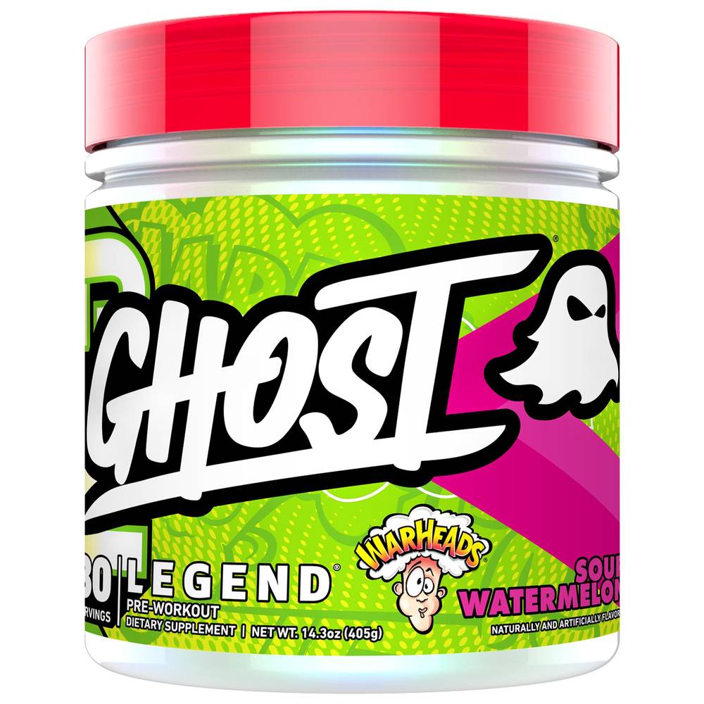 Ghost Legend Pre-Workout Supplement (sour watermelon)