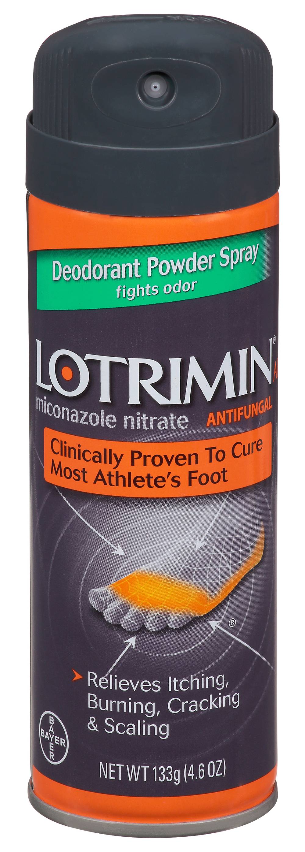 Lotrimin Ultra Antifungal Deodorant Powder Spray (4.6 oz)
