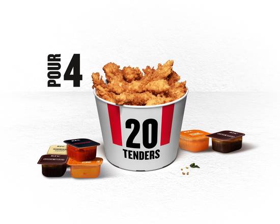 BUCKET 20 TENDERS®