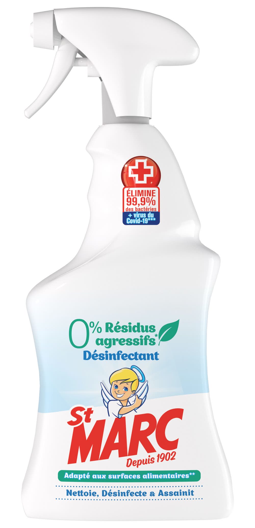 St Marc - Résidus agressifs désinfectant (500ml)