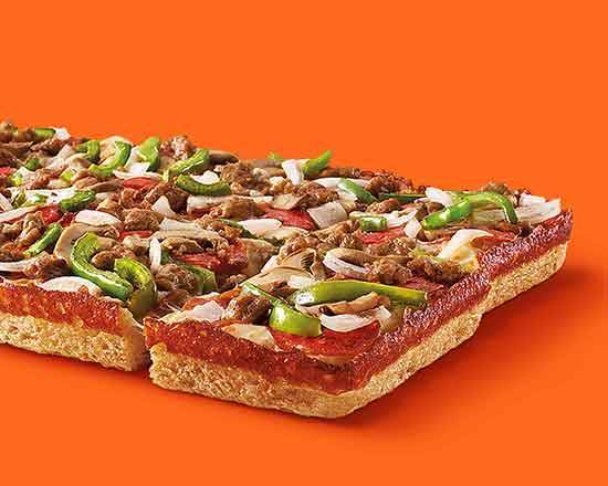 Deep Dish Supreme Pizza