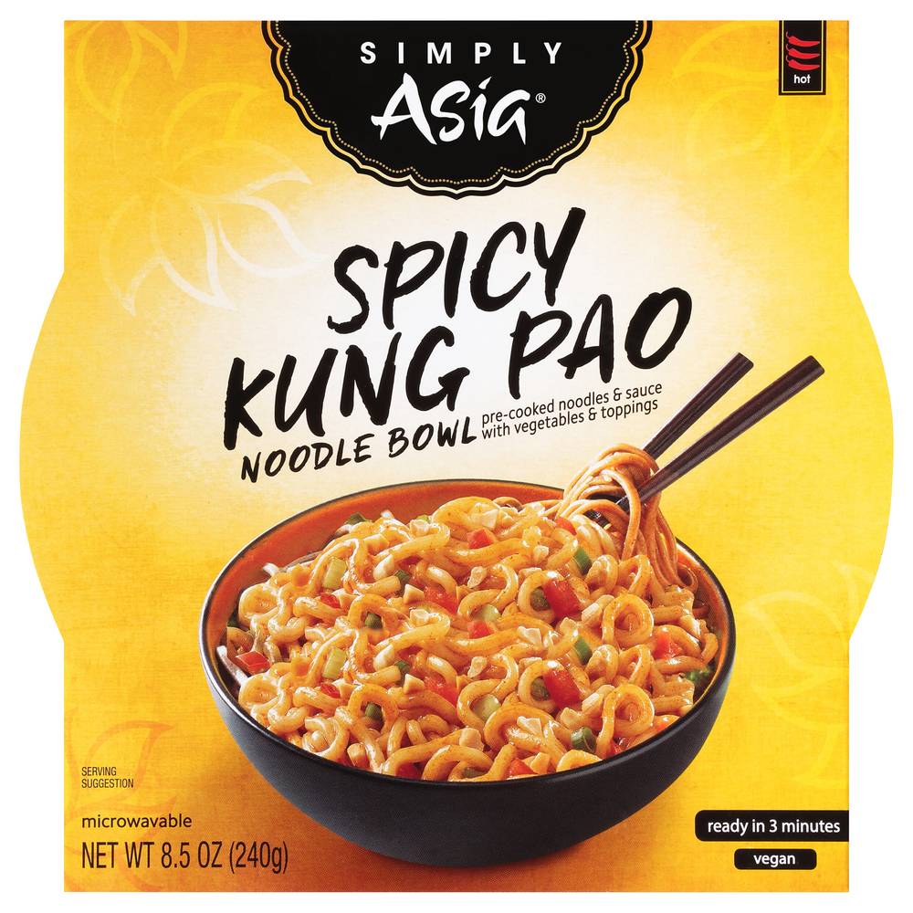 Simply Asia Spicy Kung Pao Noodle Bowl (8.5 oz)