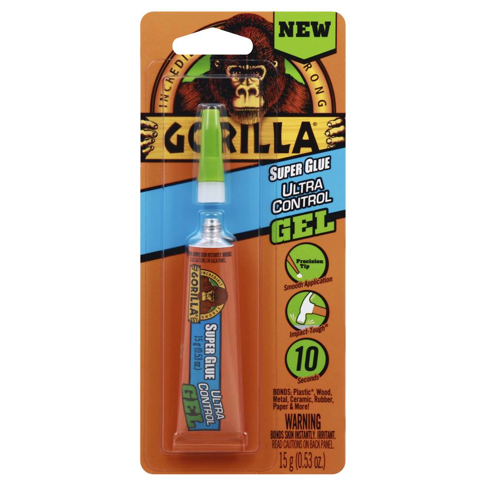 Gorilla Super Glue Ultra Control Gel