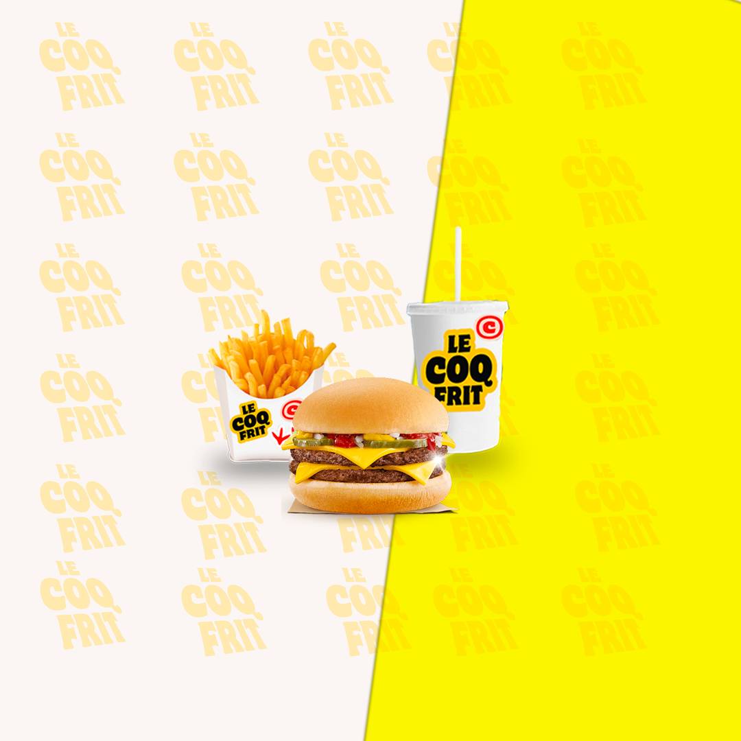 Menu Double Cheese