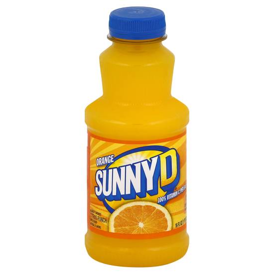 Sunny D Tangy Original Orange Citrus Punch Juice (16 fl oz) (citrus punch)