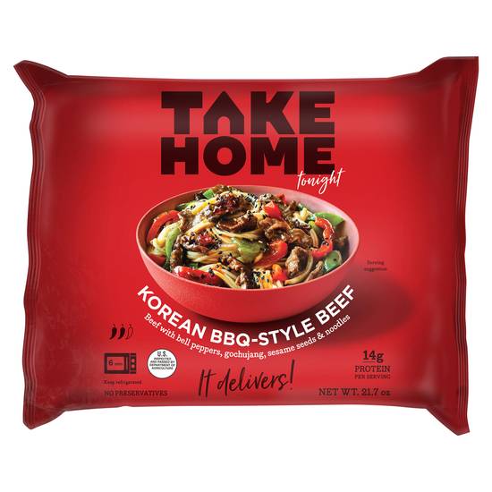 Take Home Tonight Korean Bbq Style Meal Kit (beef )