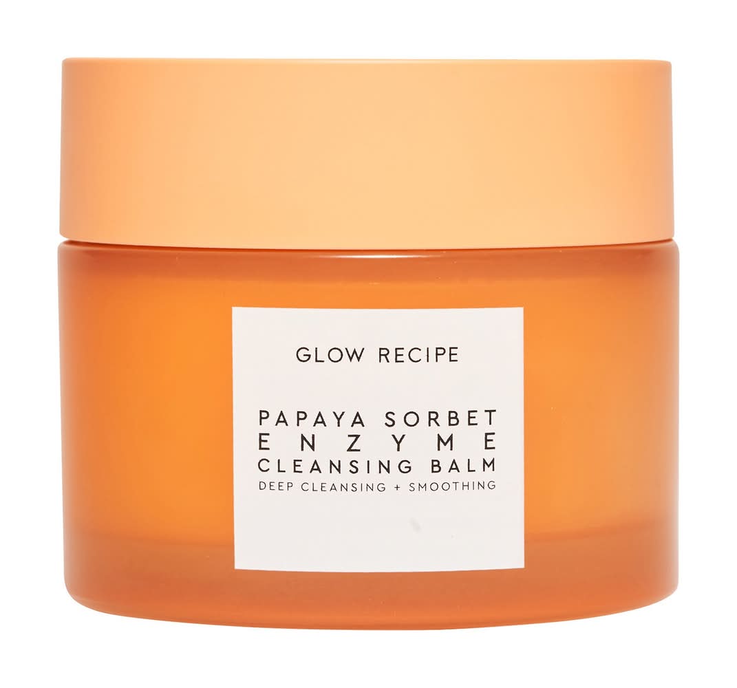 Glow Recipe Papaya Sorbet Smoothing Enzyme Cleansing Balm & Makeup Remover 3.4 oz/ 100 mL