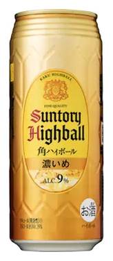 角 ハイボール 濃いめ (500mL)