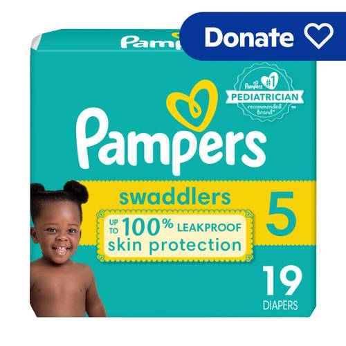 Pampers Swaddlers Diapers (19 ct)