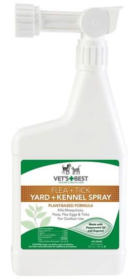 Vet's Best Flea & Tick Yard & Kennel Spray (32 fl oz)