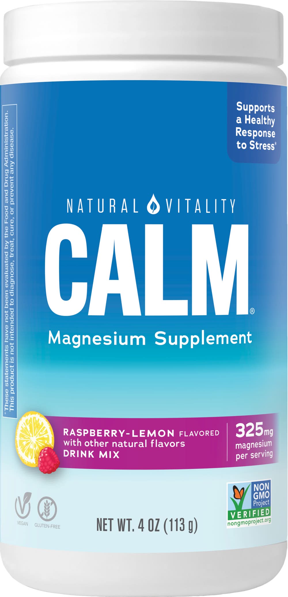 CALM Anti-Stress Drink Mix, Raspberry-Lemon (4 oz)