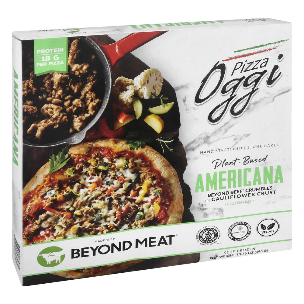 Oggi Foods Plant-Based Cauliflower Crust Pizza (13.8 oz)