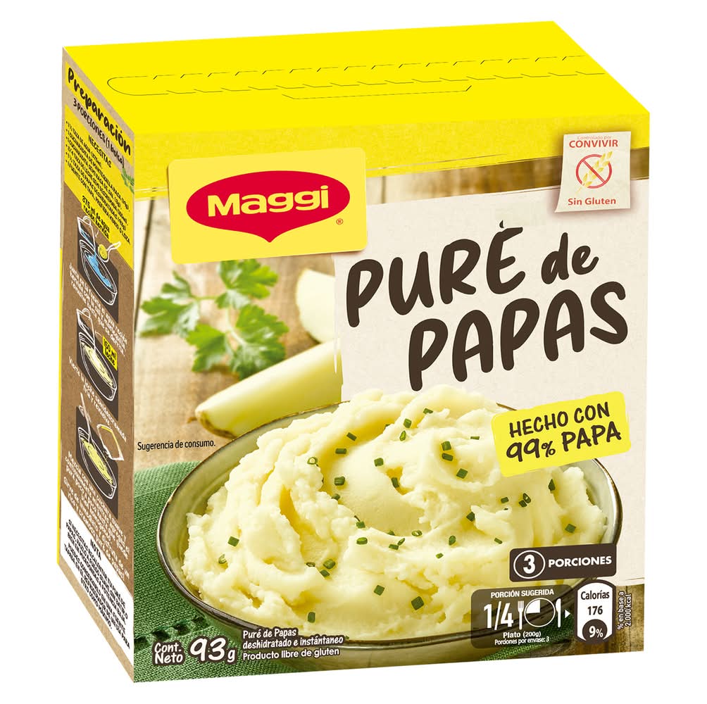Maggi · Puré de papas (93 g)