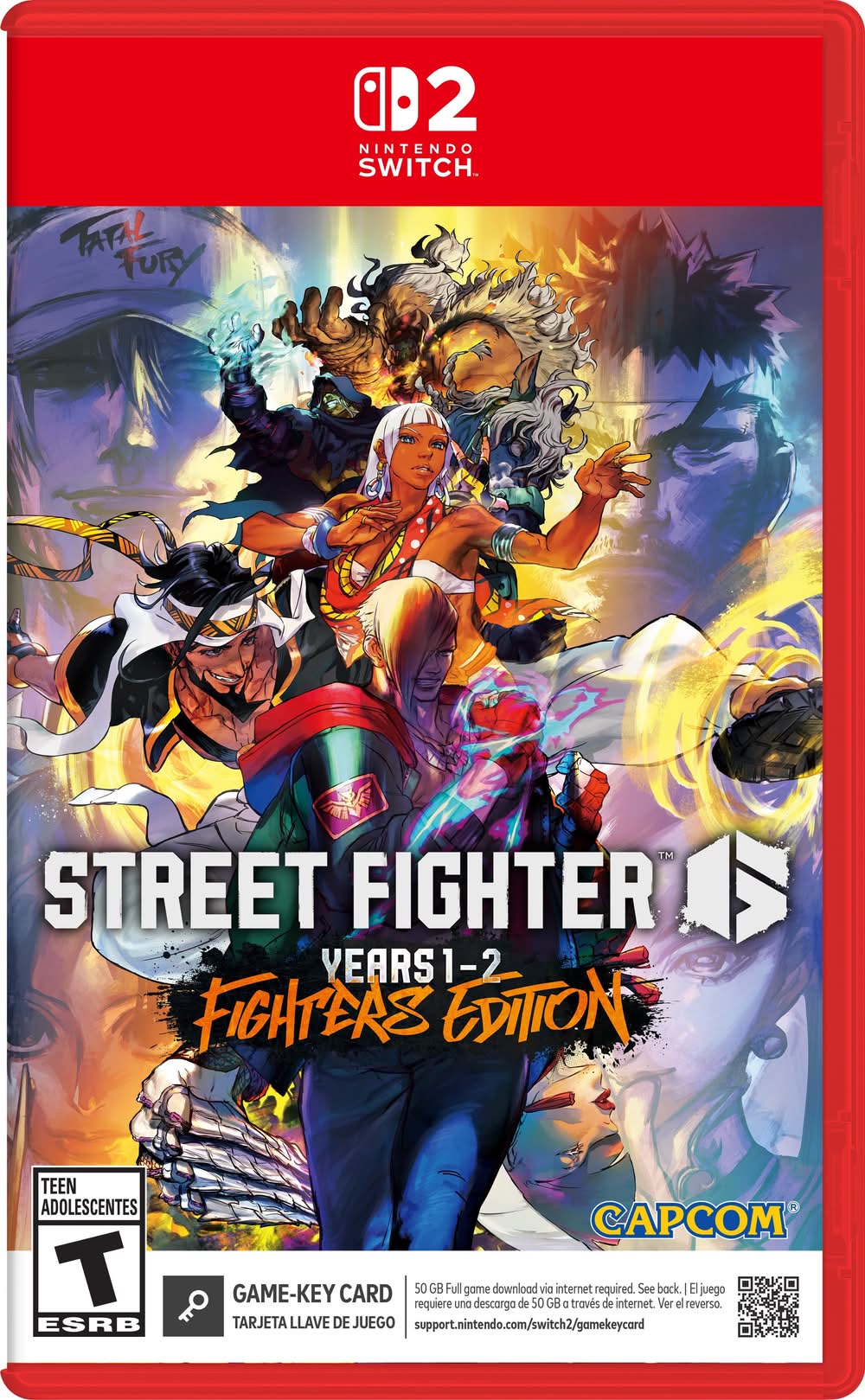STREET FIGHTER 6 Year 1-2 Fighters Edition - Nintendo Switch 2
