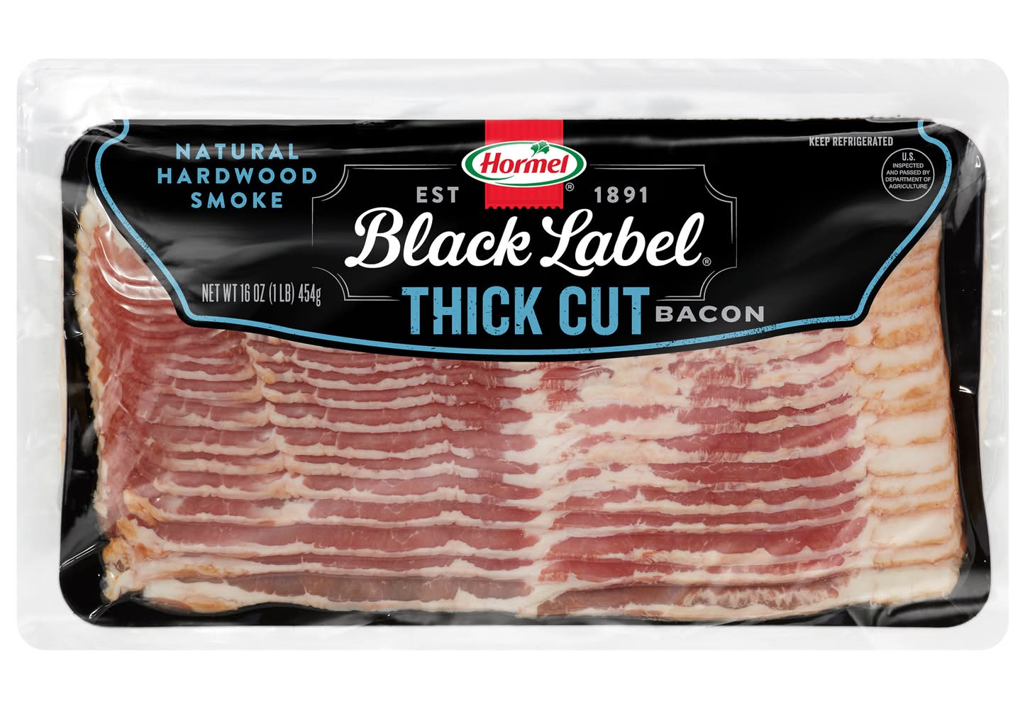 Hormel Black Label Thick Cut Sliced Bacon (16 oz)