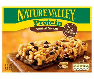 Nature Valley Protein Peanut & Chocolate Bars 4 x 40g