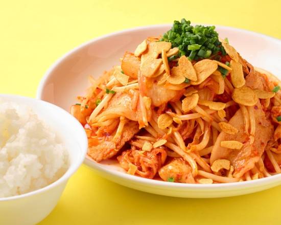 いいから黙って豚キムチ iikaradamatte porkkimuchi 日吉店の出前