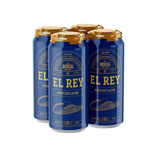 4 Pack - La Bodega EL Rey-A Local Craft Brewery