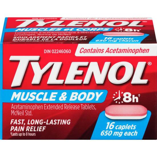 Tylenol Muscle Aches & Body Pain (16 ea)