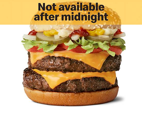 Double Quarter Pounder® with Cheese Deluxe