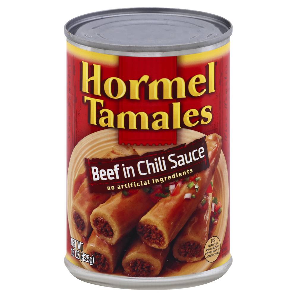 Hormel Tamales Beef in Chili Sauce