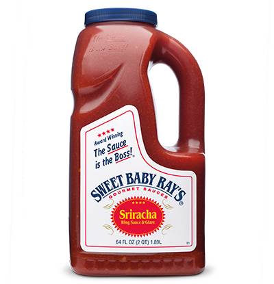 Sweet Baby Ray's - Sriracha Wing Sauce - 64 oz Bottle (4 Units per Case)