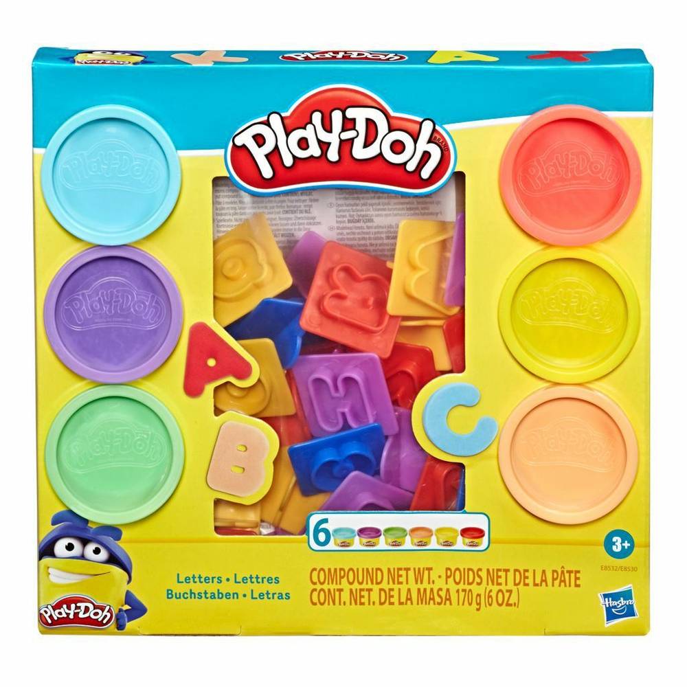 Play-doh letras (1 pieza)