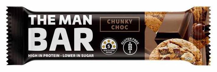 The Man Bar Chunky Choc 50g
