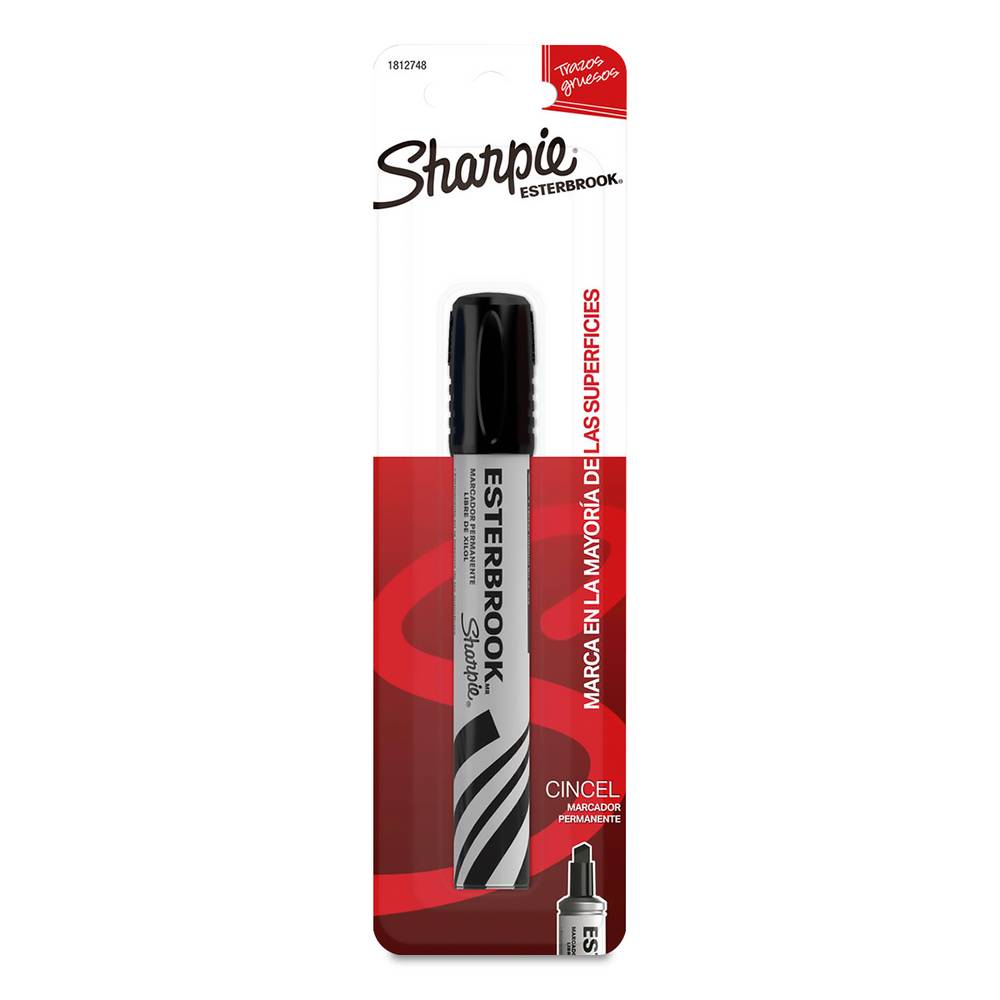 Sharpie marcador permanente esterbrook (blister 1 pieza)