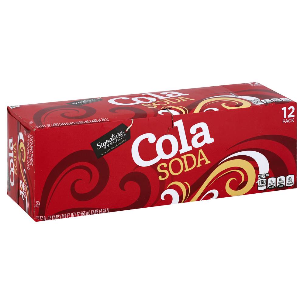 Signature Select Cola Soda (12 x 12.53 oz)