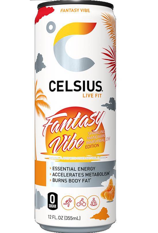 Celsius Sparkling Fantasy Vibe 12 oz.