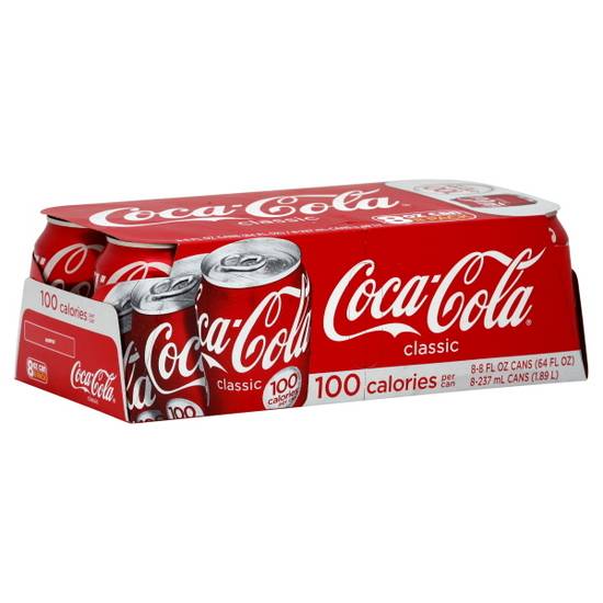 Coca Cola (6x 7.5oz cans)